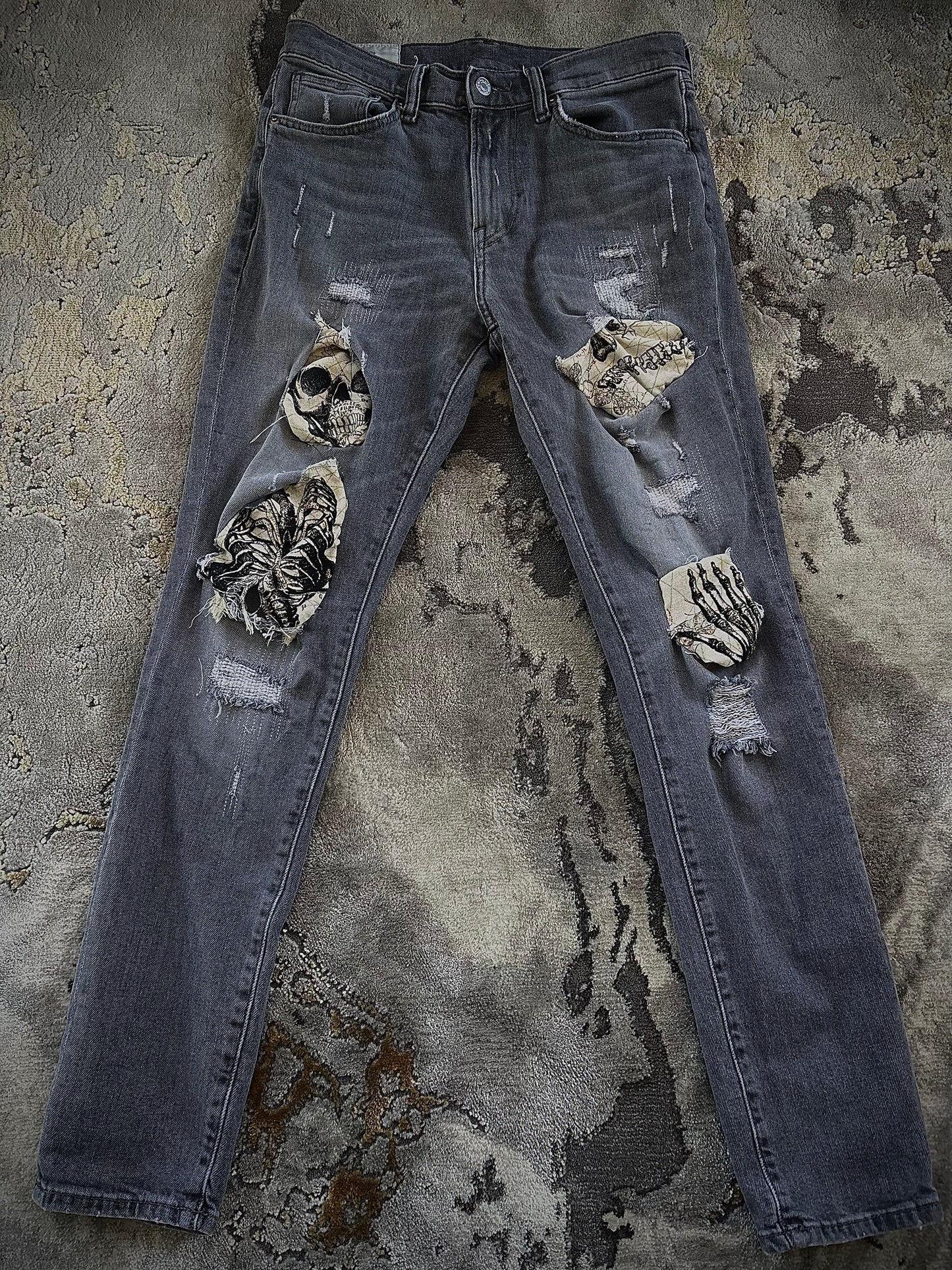 1of1 Skeletal System Jeans