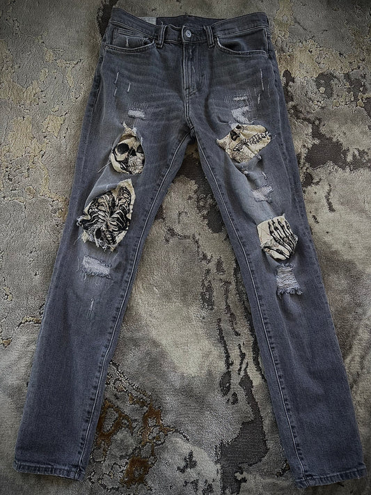 1of1 Skeletal System Jeans